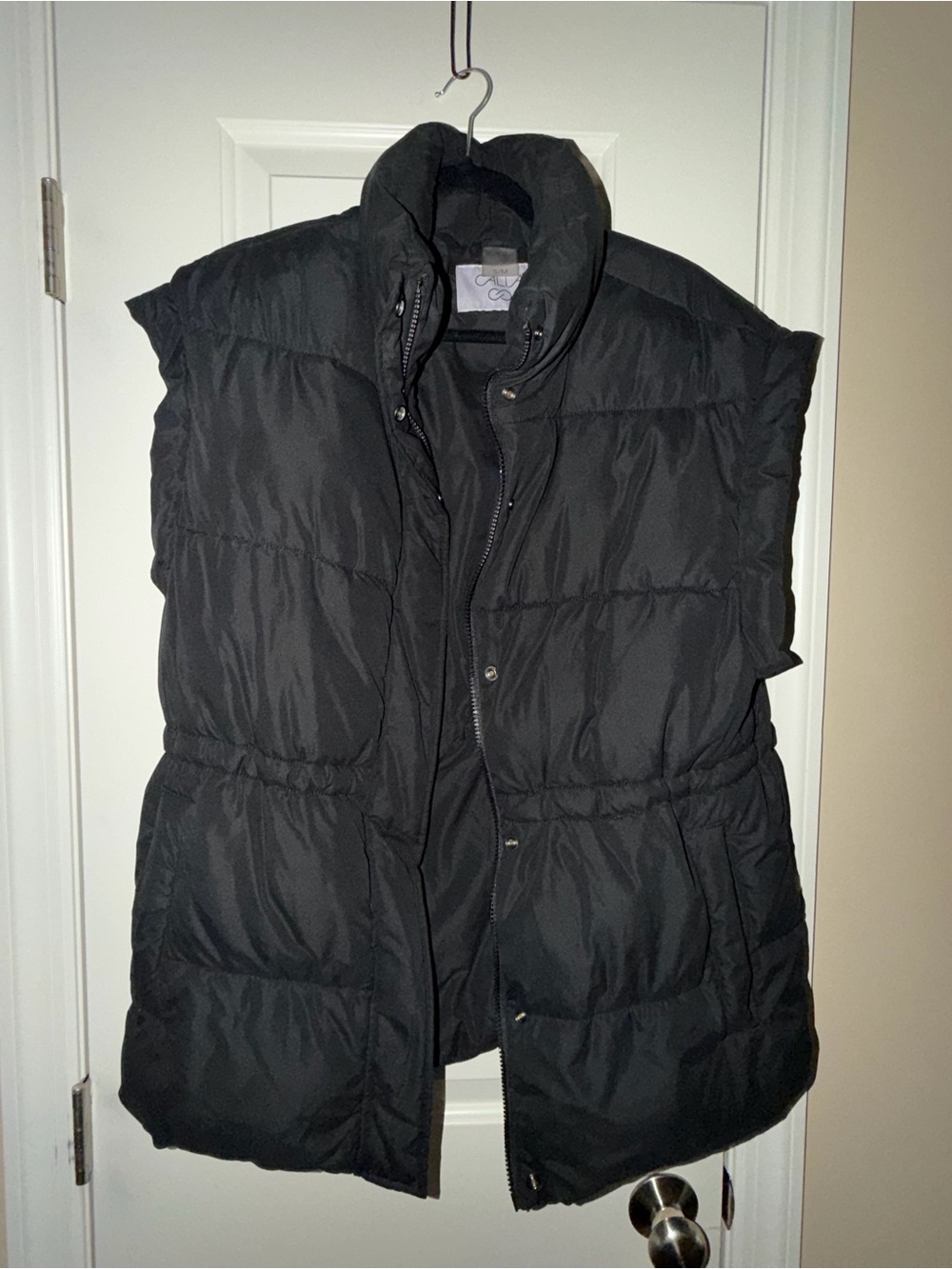 CALIA by Carrie Underwood Black Quilted Puffer Vest